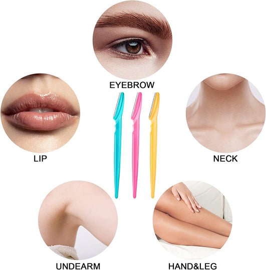 12 Pcs Multipurpose Exfoliating Dermaplaning Tool Razors