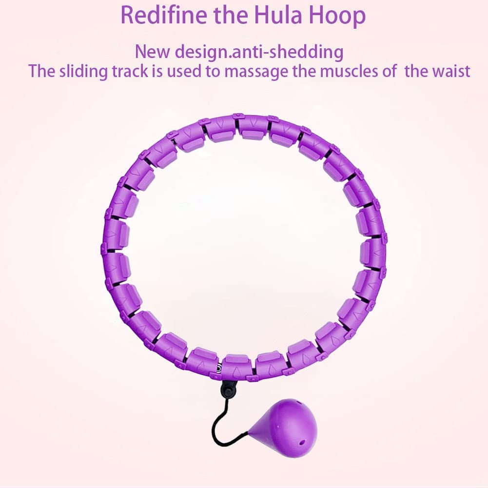 Weighted Smart Fit Hula Fit Hoop for Adults Weight Loss