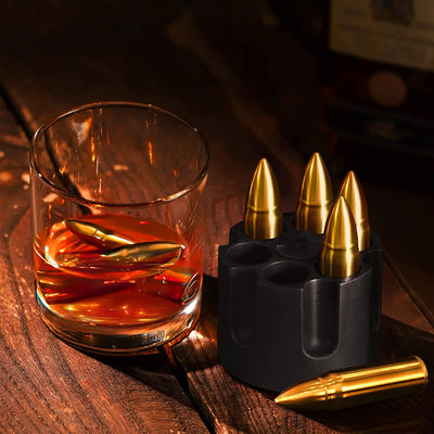 Gifts for Men Dad Husband Father's Day, Whiskey Stones, Unique Anniversary Birthday Gift Ideas for Him Boyfriend, Man Cave Stuff Cool Gadgets Retirement Bourbon Presents for Uncle Grandpa