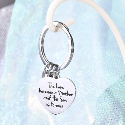 The love Between Mother and Son is Forever Key Chain 