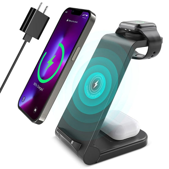 Fast Charging Dock for Iphone, Pro Max, Airpods, Iwatch, Samsung Phones 