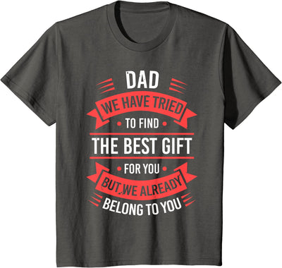 Fathers Day Shirt For Dad From Daughter Son Wife Funny Dad T-Shirt