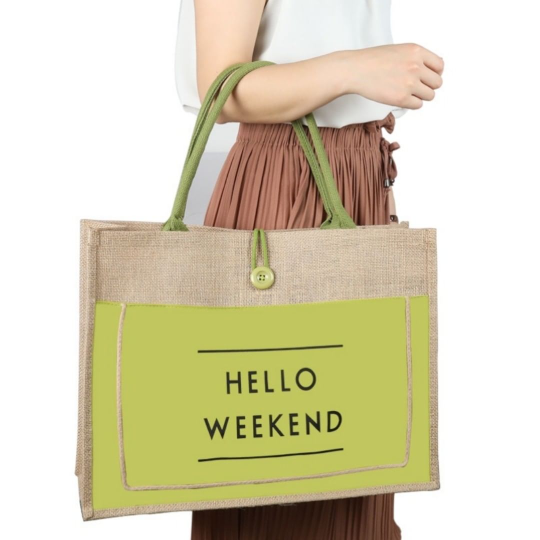 Women's High Quality Linen Luxury Tote