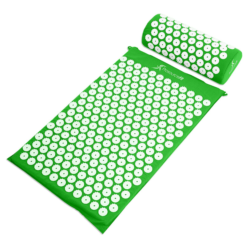 Acupressure Mat And Pillow Set For Back & Neck Pain Relief