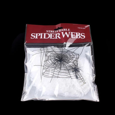 Spider Web Halloween Prop Decorations and Balloons