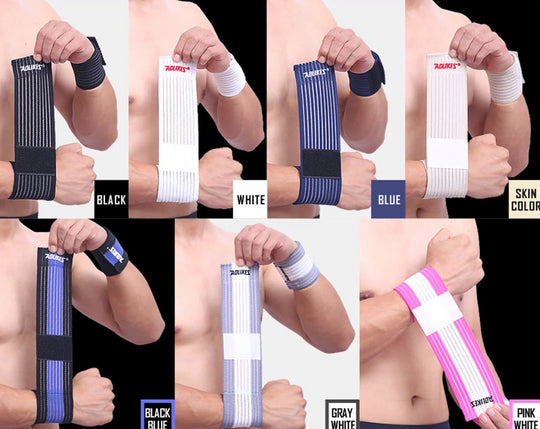 Adjustable Elastic Cotton Bandage Sport Wristband Brace