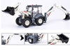 Alloy Diecast Excavator 1:50 4 Wheel Shovel Loader Toy Truck