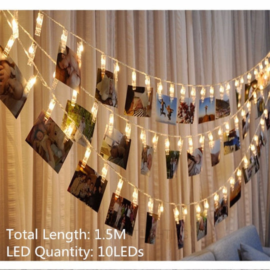 LED Light String Christmas Home Holiday Decorations