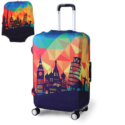 Protective Thick Luggage Travel Suitcase Cover with Zipper
