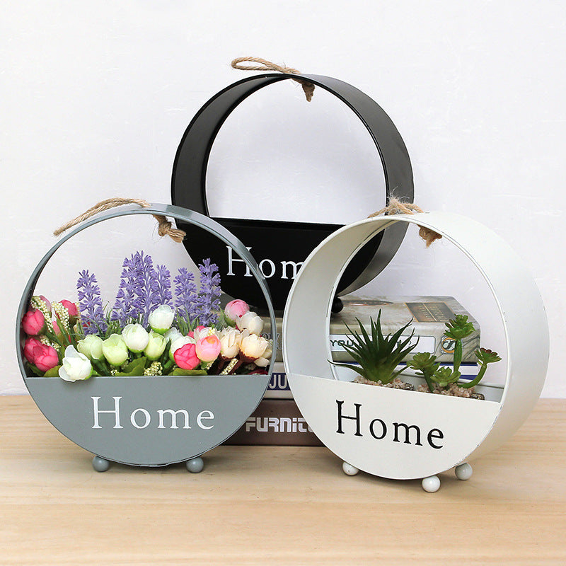Durable Wall Hanging Flower Basket Decoration