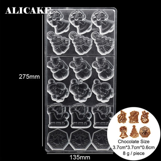 3D Polycarbonate Chocolate Mold