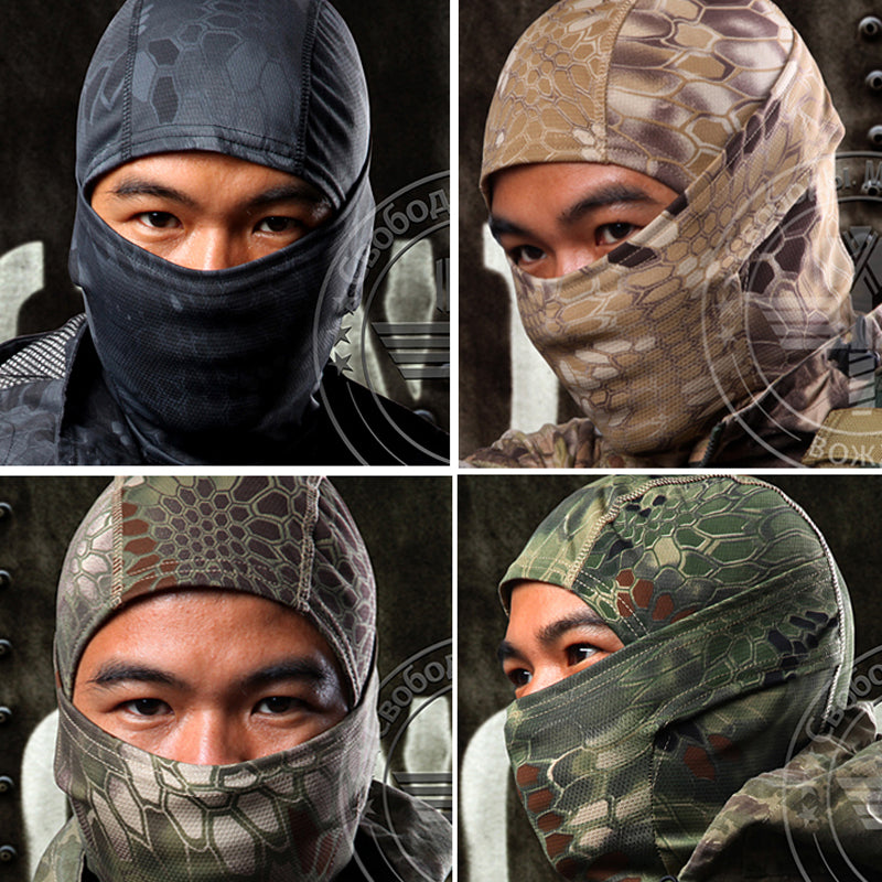 Military Tactical Hunting Camouflage Face Balaclava Ninja Mask Gear