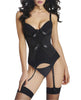 New   Corset and Bustier with cup Girdle Set with Straps Belt Breathable Fabric High Elasticity Lingerie S-2XL