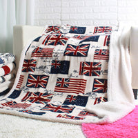 USA, US, UK, England throw blankets