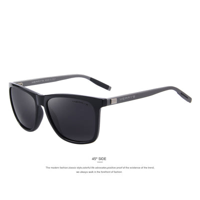 MERRY'S Unisex Retro Aluminum Sunglasses Polarized Lens Vintage Sun Glasses For Men/Women S'8286