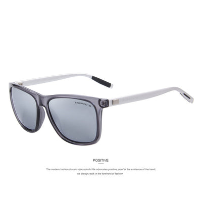 MERRY'S Unisex Retro Aluminum Sunglasses Polarized Lens Vintage Sun Glasses For Men/Women S'8286