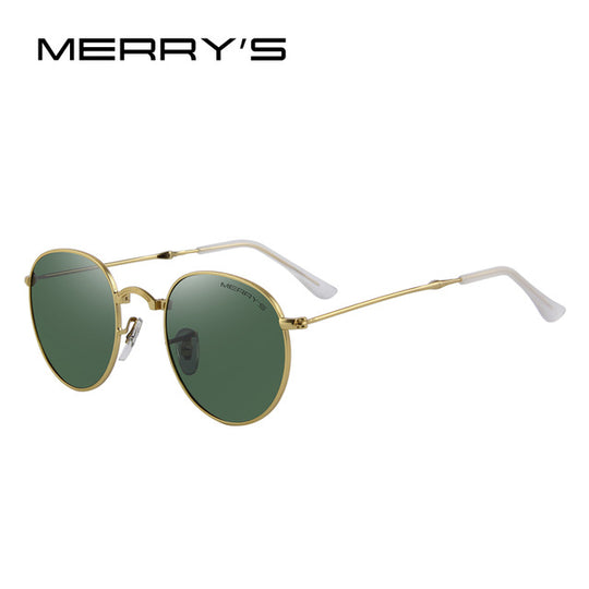 MERRY'S Retro Women Folded Sunglasses Men Classic Polarized Oval Sunglasses S'8093