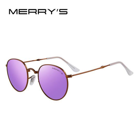 MERRY'S Retro Women Folded Sunglasses Men Classic Polarized Oval Sunglasses S'8093