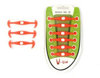 12 Pack: Colorful Elastic No-Tie Silicone Shoelaces