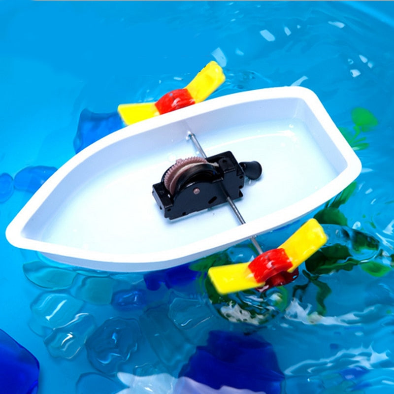 DIY Educational Boat Toy