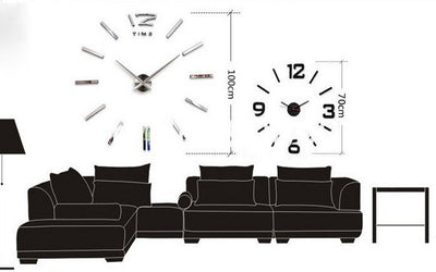 3D Modern Multi-Piece Wall Clock