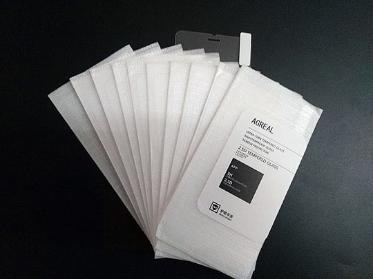 10Pcs 0.3mm 9H 2.5D Tempered Glass Set