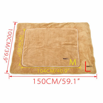 Dog Blanket Luxury Wraps Fabric Soogan Exquisite Workmanship Ideal Blanket For Small  Large Size Pets Puppy Bath Towel Cat Towel