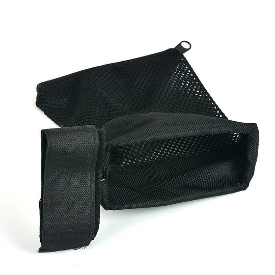 Ohhunt Tactical AR 15 Ammo Brass Shell Catcher Zippered Closure Quick Unload Hunting Accessories Nylon Mesh Black