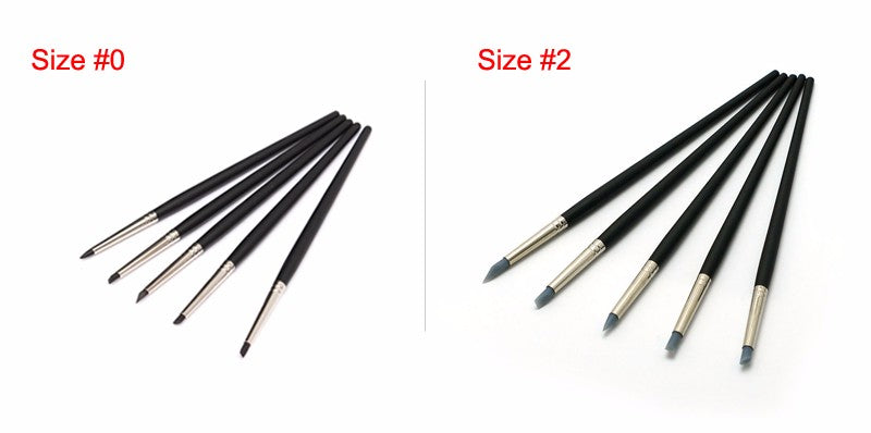 5Pcs Polymer Clay Tools Carving Craft Brush Pottery Tools