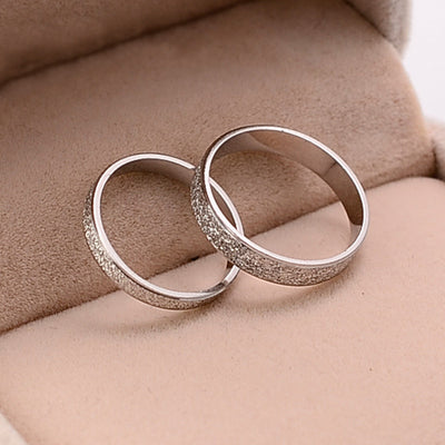 Women's Sterling Silver Lovers Wedding Ring