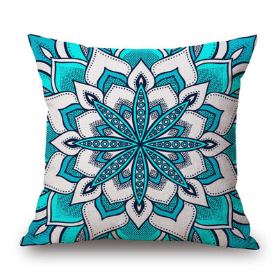 African National Stripe Bohemian Style Geometric Home Decorative Throw Pillow Covers Linen Ethnic Cushion Cover Case 45cm*45cm