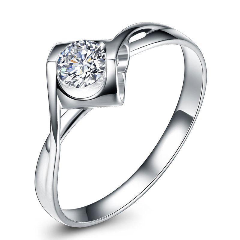 Women's Natural diamond Lover Couple Anniversary Ring