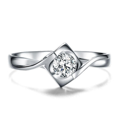 Women's Natural diamond Lover Couple Anniversary Ring