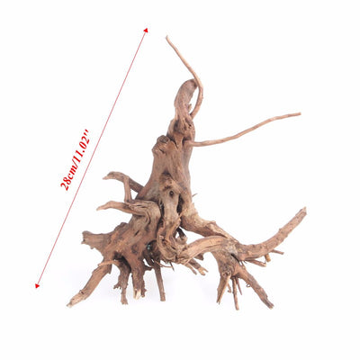 Aquarium Decoration Wood Natural Trunk Driftwood Tree Aquarium Fish Tank Plant Stump Ornament Landscap Decor W212