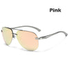 Men's Polarized Metal Alloy Driving Sunglasses - 100% UV400 - 9 Colors Available