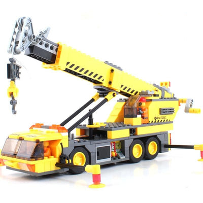 380pcs City Crane Series Building Blocks