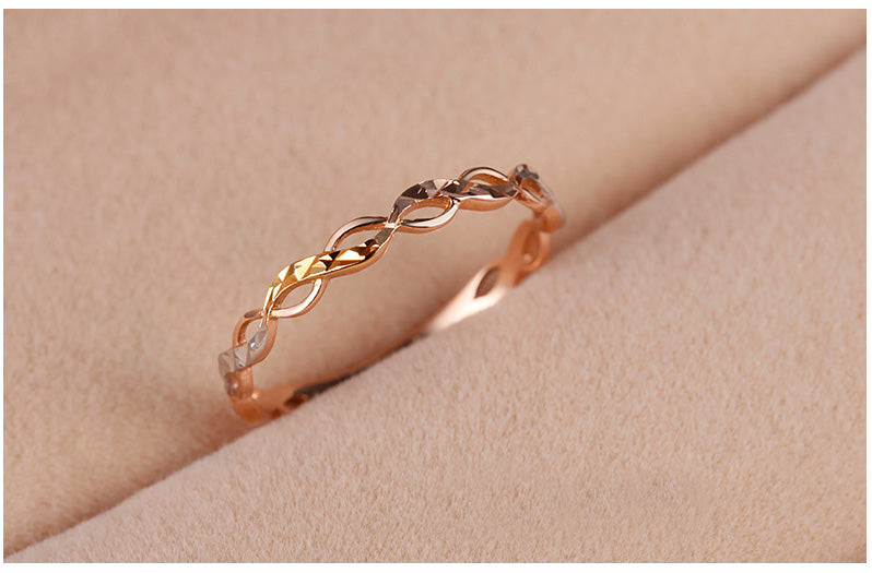 Women's 18k Gold Flower Design Ring