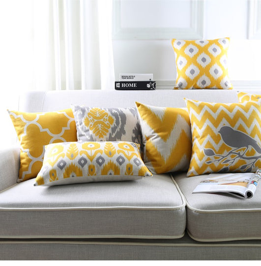 Decorative Nordic Abstract Cotton Cushion Pillows
