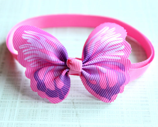 100 Piece: Adjustable Pet Butterfly Bow Tie Collars