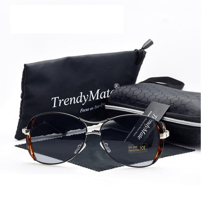 Oculos High Quality Sunglasses Women Glasses Vintage with Box Sunglasses Women Brand Designer Ladies Sun Glasses M071