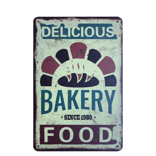 DAD'S BBQ Best Meat Retro Plaque Wall Decor