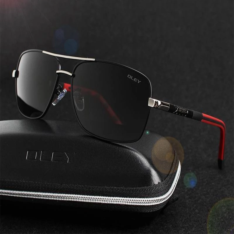 Men's UV400 Polarized Anti-Reflection Sport Sunglasses