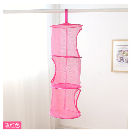 Hanging Multi-Layer Folding Clothes Drying Baskets