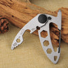 Outdoor Stainless Steel Multi-Tool Pocket Carabiner Keychain