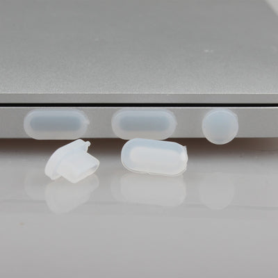 Silicone Anti-dust Plugs Protection Set for MacBook Pro 13 15 with/out Touch bar A1706 A1707 Laptop Dust Plug Ports Case Cover