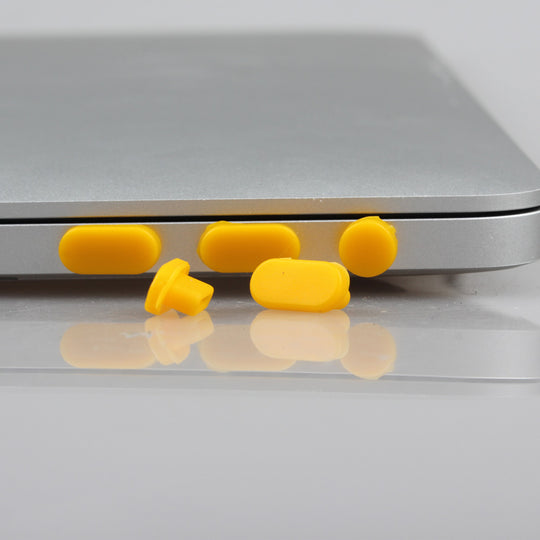 Silicone Anti-dust Plugs Protection Set for MacBook Pro 13 15 with/out Touch bar A1706 A1707 Laptop Dust Plug Ports Case Cover