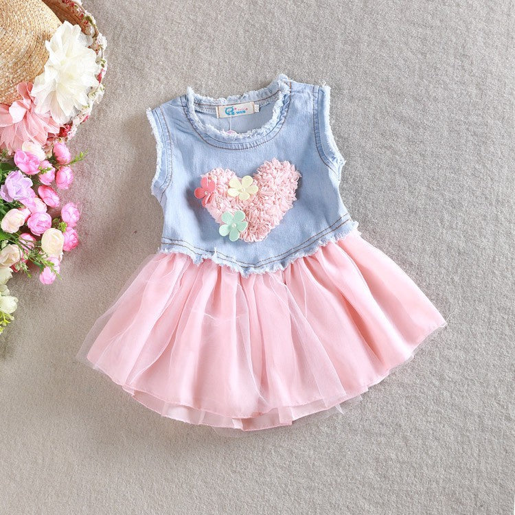 AiLe Rabbit Summer Style Lace Girls Dress Baby Girls Casual Dresses  Children's Clothing Vestidos Infantis Toddler Girl Clothing