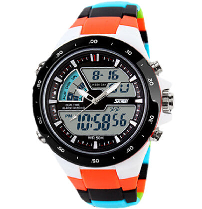 Skmei Men Sport Watch Relogio Masculino Waterproof Silicone quartz-watch Clock Male S Shock Military Casual Sports Men's Watches