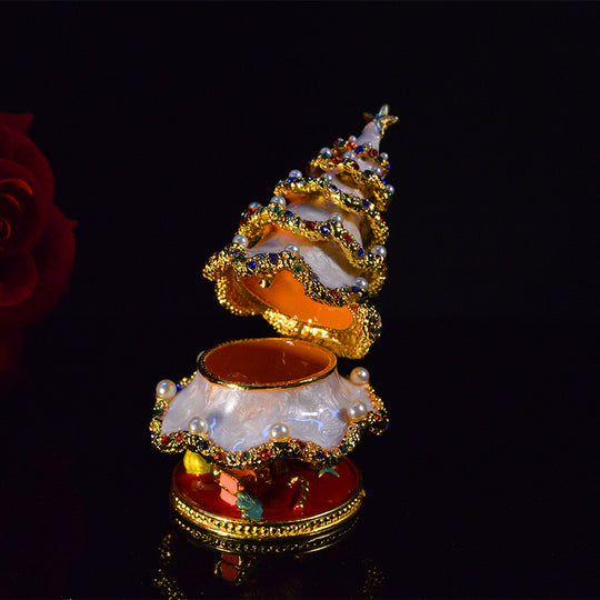 Elegant Metal Coffee Table Christmas Tree Decoration