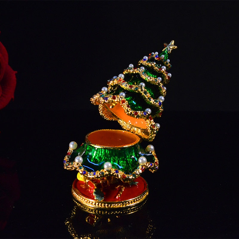 Elegant Metal Coffee Table Christmas Tree Decoration